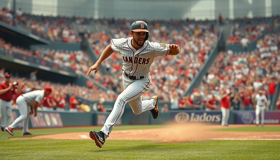 Red Sox Wild Card Series Matchup: Energetic baseball player running on field.