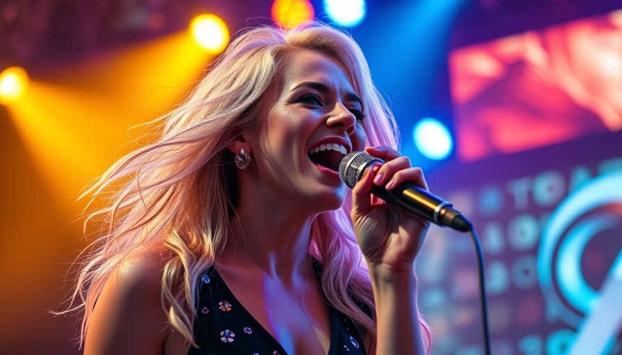 Renee Rapp concert in Boston, vibrant stage performance.