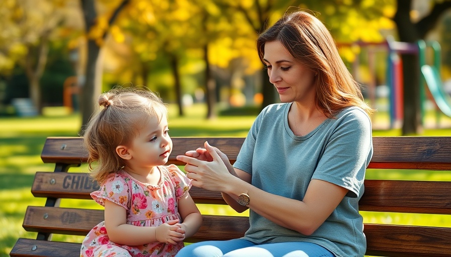 Mother applying sunscreen to daughter in park, avoiding sunburn tips.