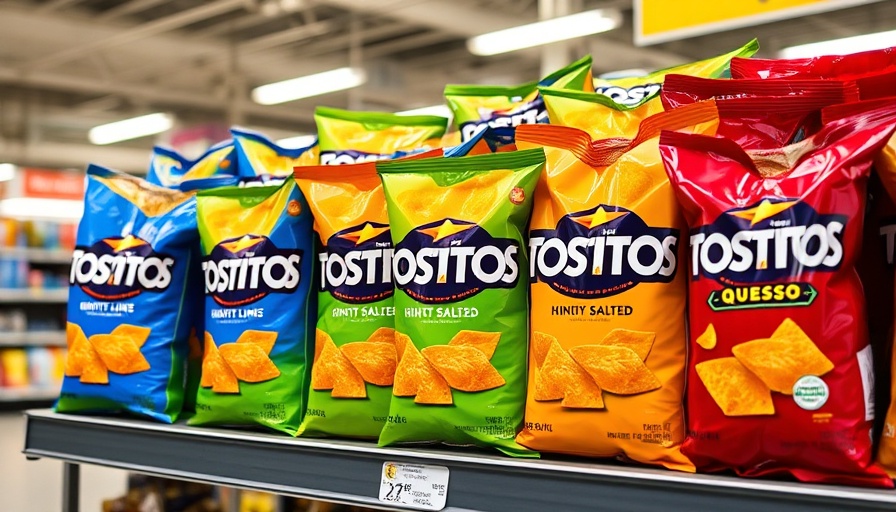 Frito-Lay recalls Tostitos chips display in store.