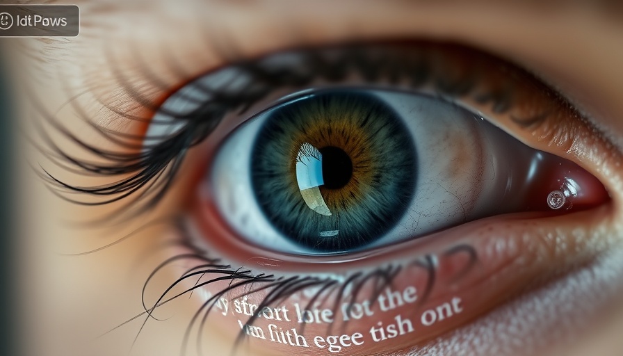 Dissatisfaction and the downsides of perfectionism expressed through eye close-up.