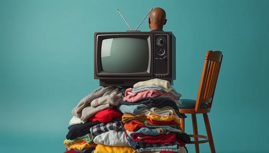 Collage of retro TV and person showcasing hyperfixation and neurodiversity