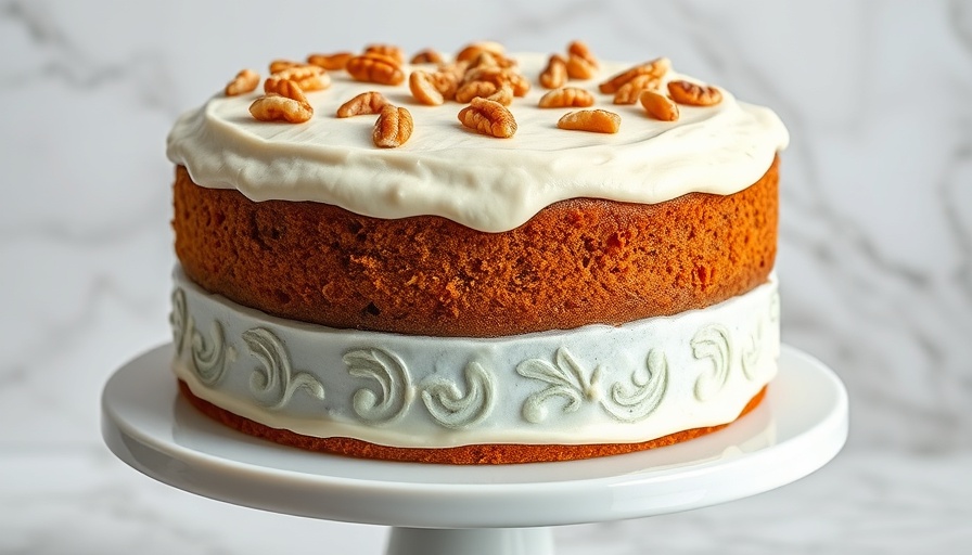 Delicious healthy carrot cake recipe with cream cheese frosting.