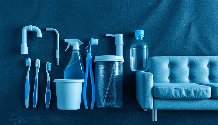 Abstract image highlighting importance of cleaning overlooked areas.