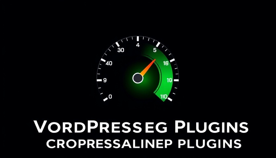Best WordPress Caching Plugins graphic with speedometer theme.