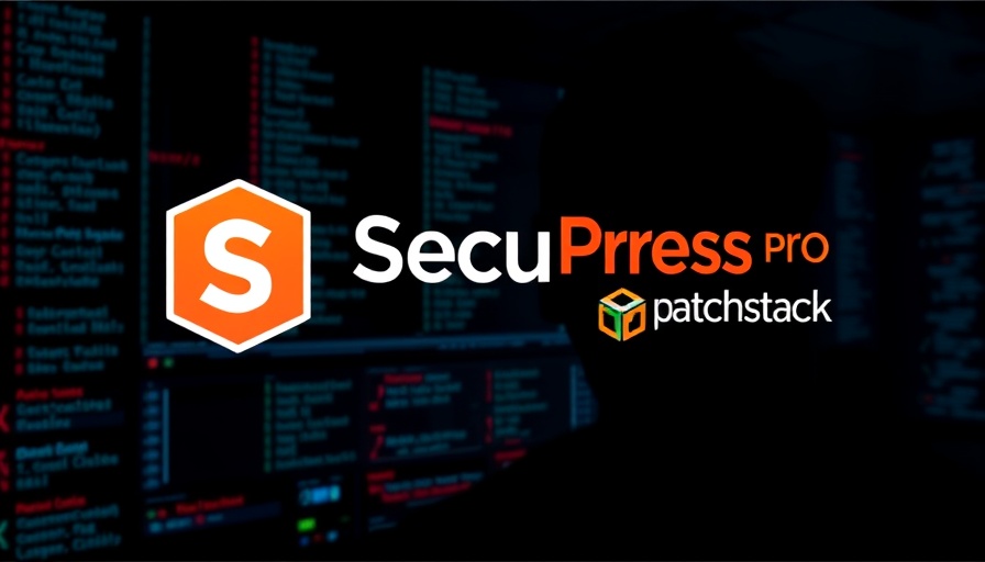 SecuPress Pro and Patchstack logos on dark digital background illustrating WordPress security improvements.