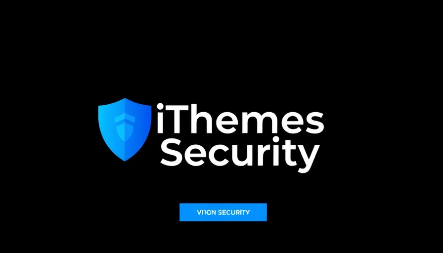 iThemes Security Vulnerability Update promotional banner.