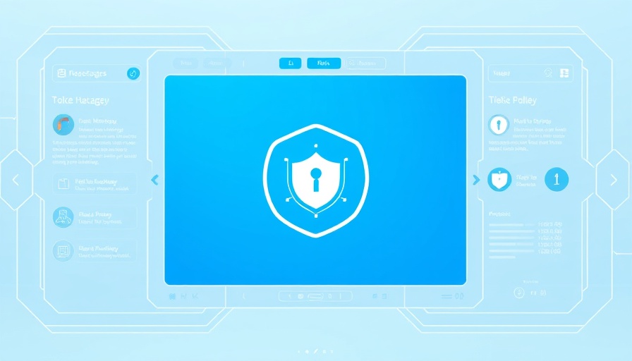 Secure way to share sensitive information with modern digital interface