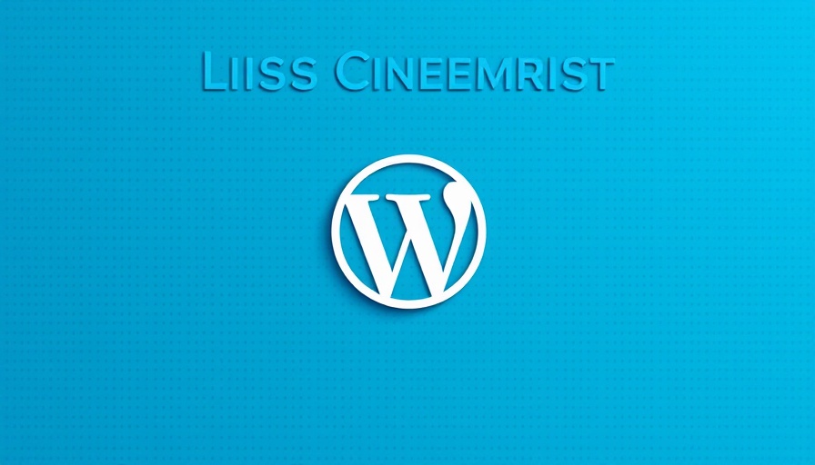 WordPress logo on blue background, Accessibility Focused Bug Scrub context.