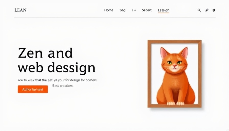 Zen and the Art of Motorcycle Maintenance web design article header.
