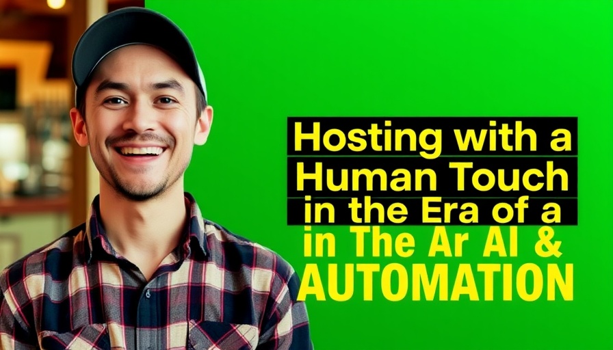 Human-Centric Hosting theme with a casual man and text overlay.