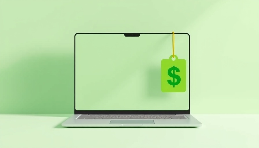 Website valuation illustration with price tag for WordPress users.