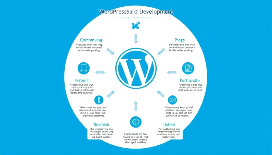 Diagram detailing faster feature development in WordPress with Divi 5