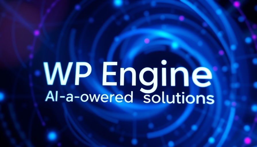 Futuristic digital interface showcasing WP Engine AI Toolkit.