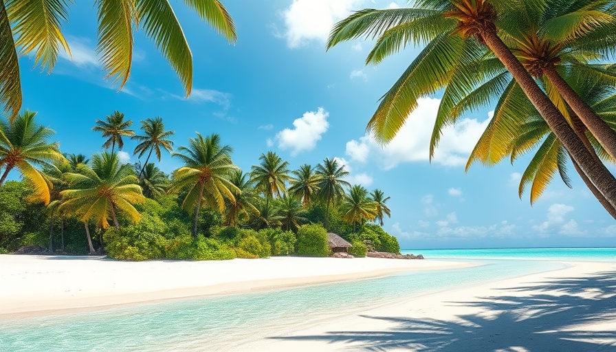 Charter Private Islands: Tropical beach paradise with turquoise waters.