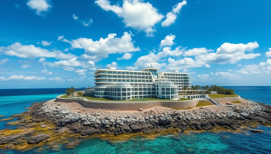 Hotel Monumenti Pula opening with coastal view.