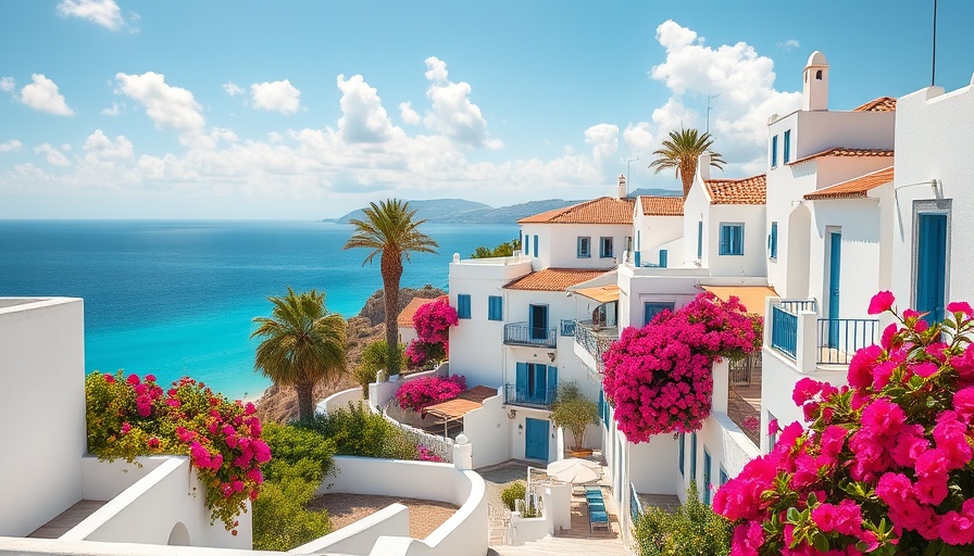 Mojácar Spain Budget Travel scenic village with sea view