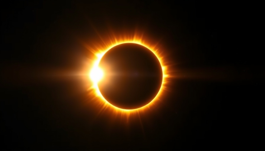 Total Solar Eclipse 2027 in Egypt showing luminous corona.