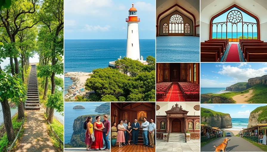 Scenic views and culture of Japan's Gotō Islands showcasing nature and traditions.