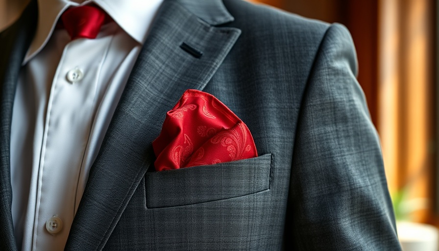 Elegant suit showcasing the best pocket squares for suits.