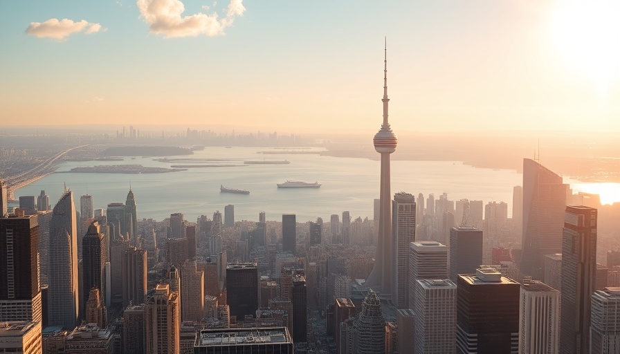 A vibrant cityscape as one of 2025's best places to live.