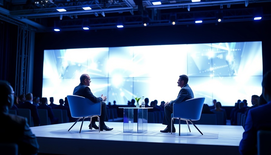 Executives discussing aviation competitiveness reset at conference.