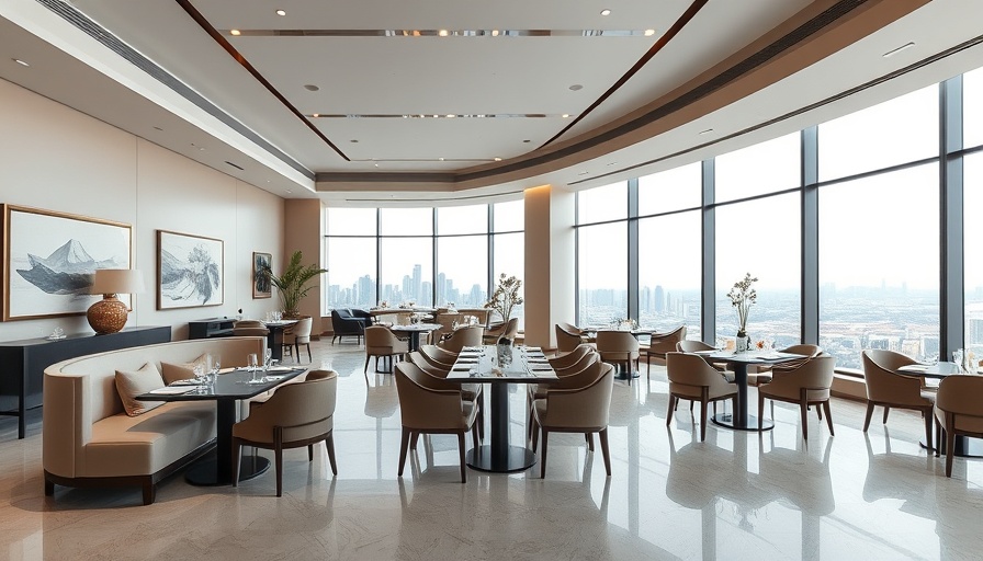 Luxurious dining area in one of the best hotels in Japan 2025.