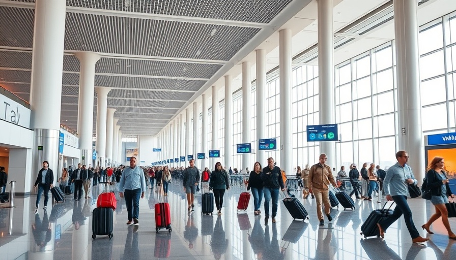Dubai International Airport's modern terminal reflects passenger growth.