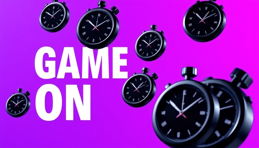 Dynamic hotel development concept with floating stopwatches.