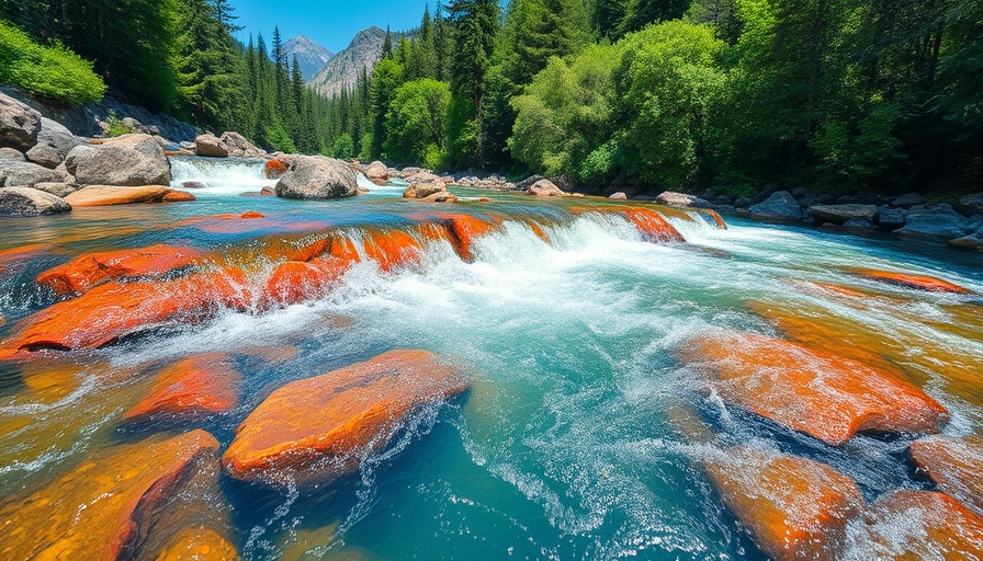USAID funding cuts impact on conservation and tourism: colorful river scene.