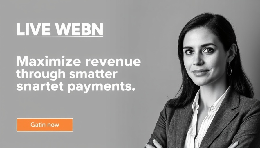 Webinar banner: Maximize revenue through smarter payments.