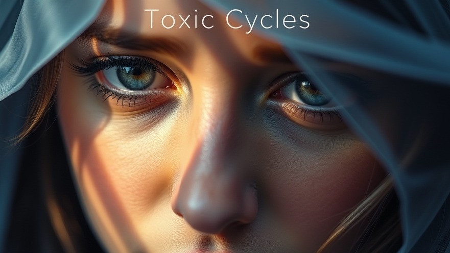 An empath's tearful face embodies Quantum Shifts, amid soft blues and purples.
