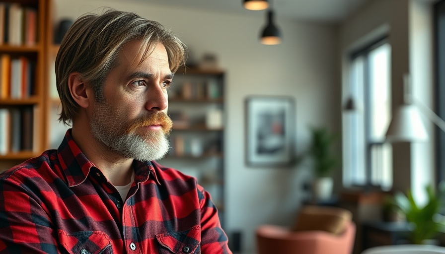 Man discusses magnetic energy for inner reality shift, indoor setting.