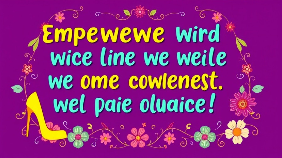 Motivational quote on personal growth transformation with floral design.