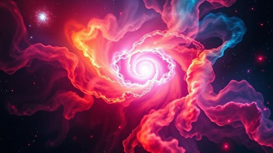 Vivid cosmic nebula symbolizing inner transformation by progressive spiritual thinkers.