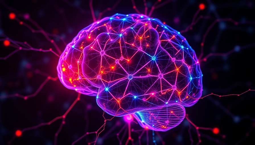 Dynamic neural network visualization representing New Thought Philosophy.