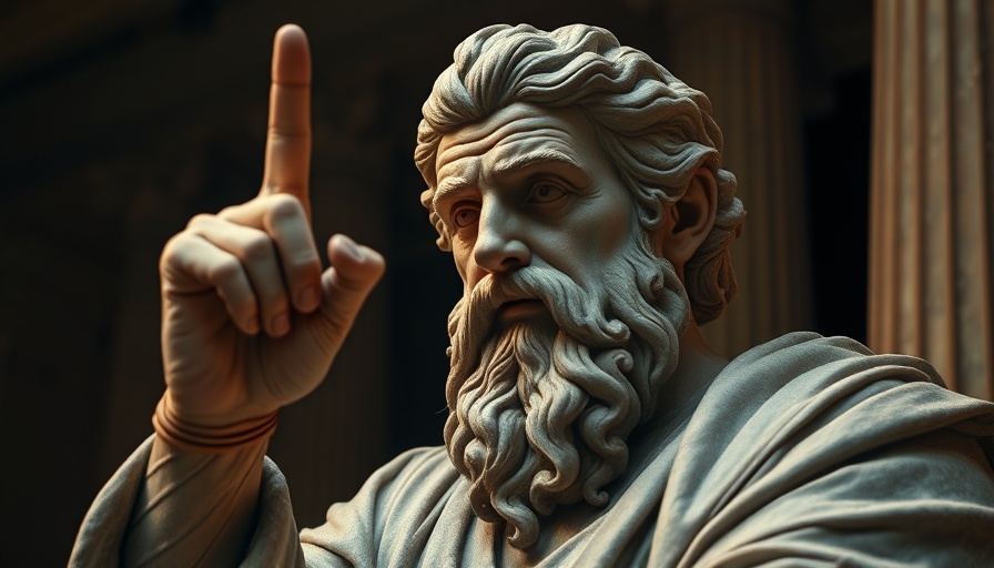 Ancient philosopher contemplating emotional attachments and Daoism.