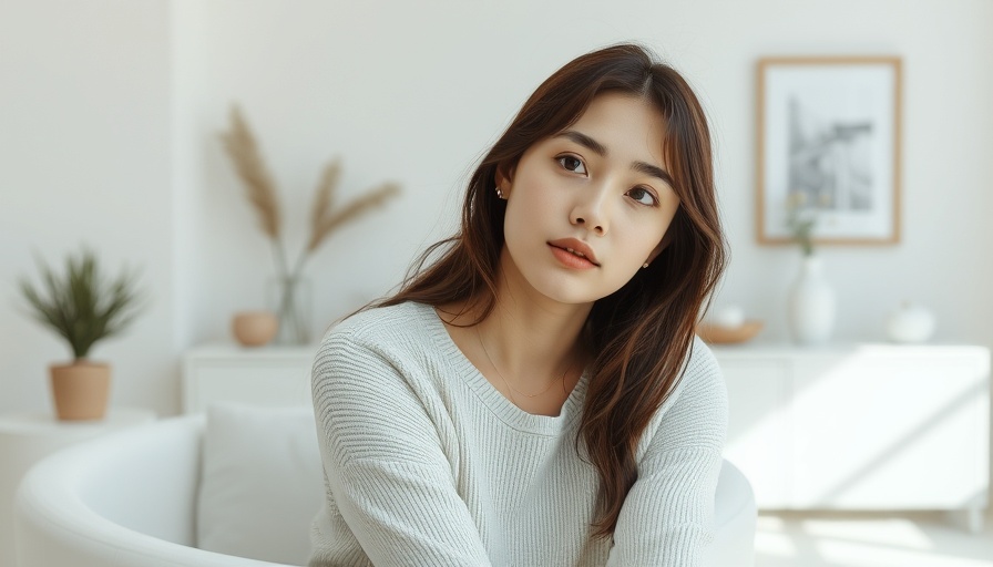 Young woman practicing calmness, embodying micro habit of human design.