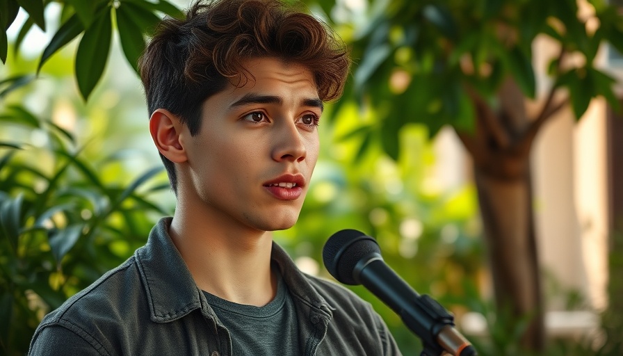 Man discussing in a lush indoor setting, Why You're NOT Attracting What You Want.