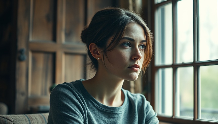 Thoughtful woman indoors with natural light, why you don't heal
