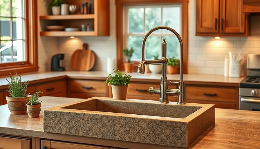 Modern farmhouse kitchen showcasing how to choose a farmhouse sink.