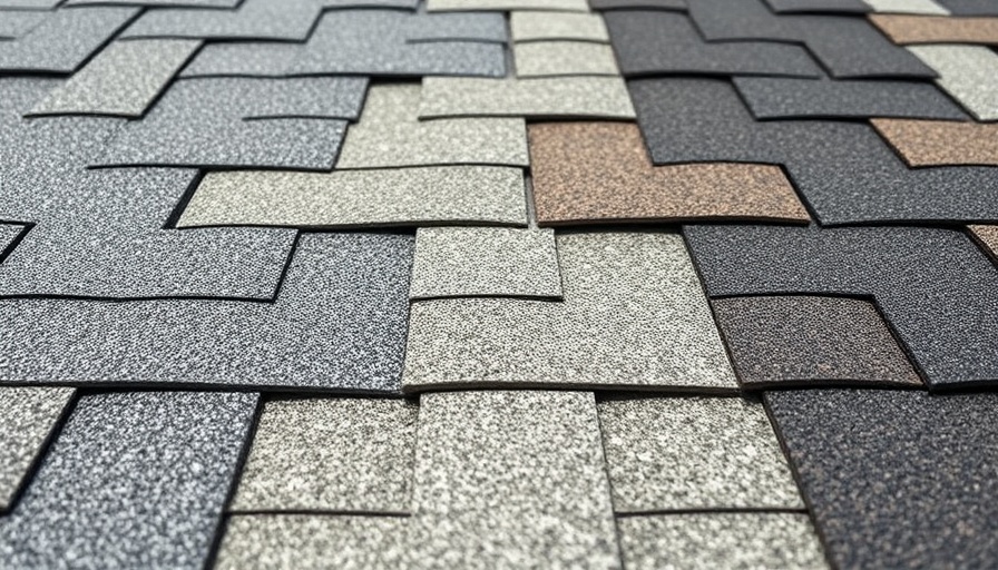 Various roofing materials on display for best roofing material comparison.
