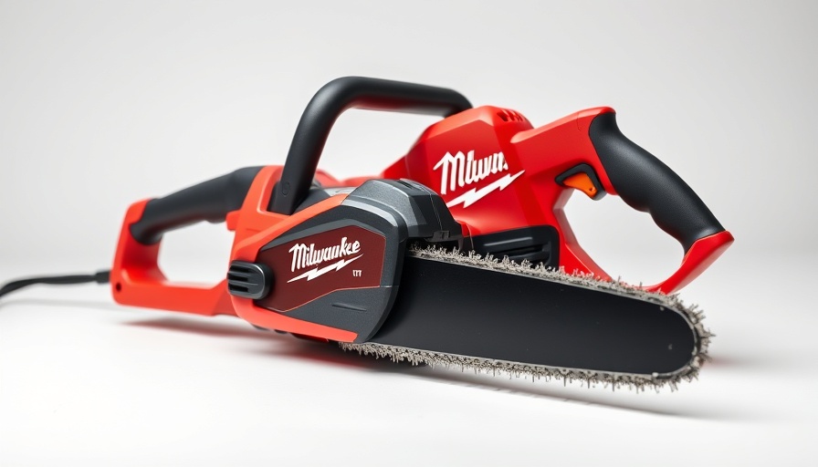 Milwaukee Pruning Saw Kit Discount - high-quality tool with battery and charger.