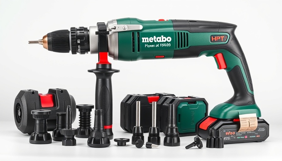 Claim a FREE Metabo HPT Drill set with accessories.
