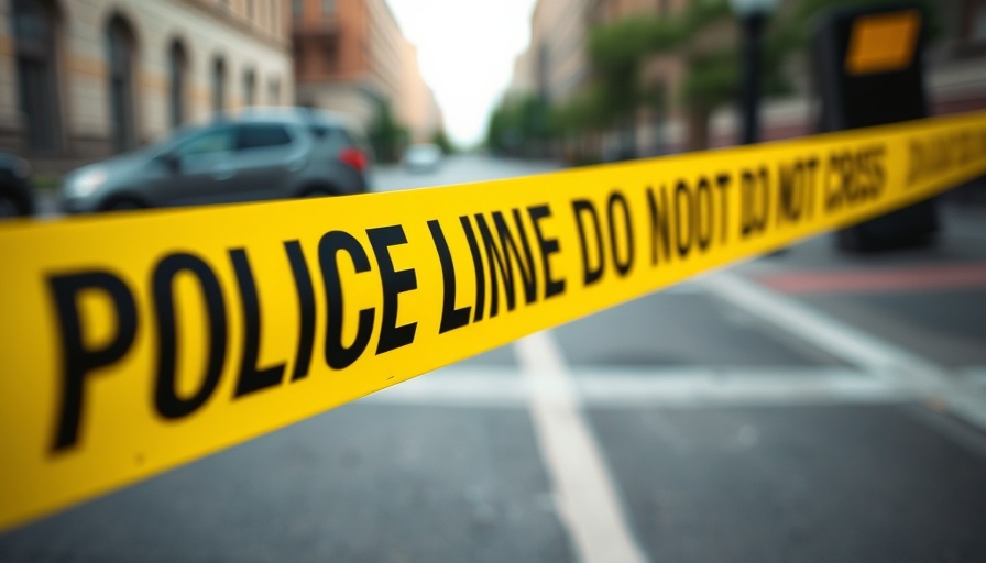 Police tape marking crime scene, double homicide Walnut Creek context.