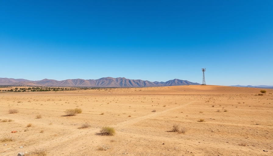 Expansive dry landscape symbolizing potential for California Forever walkable city.