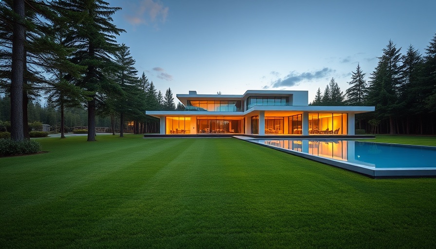 Burlingame luxury estate with pool and lawn in record sale.