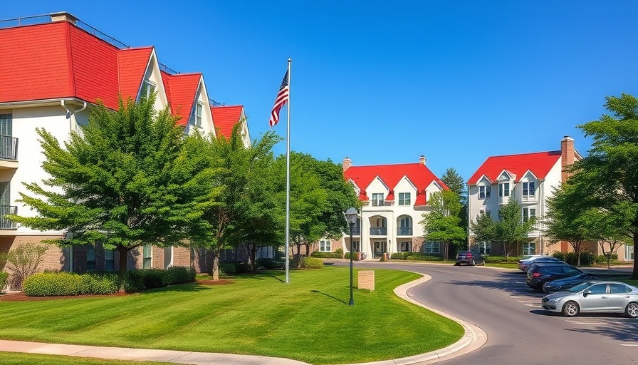 Presidio Terrace Development Concerns: Residential complex with red-roofed building