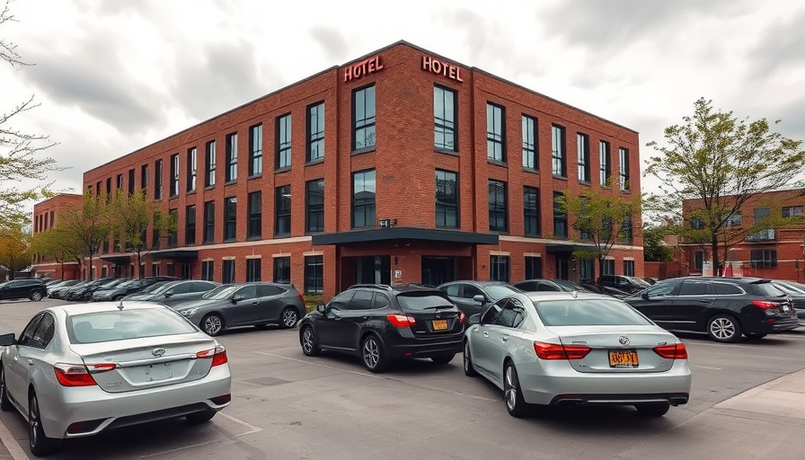 Modern hotel exterior at Fisherman's Wharf for investment opportunity.