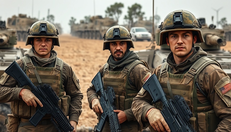 Military personnel during NATO exercises illustrating military spending.